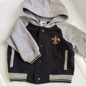 NFL Infant/Toddler Saints Hoodie 12M